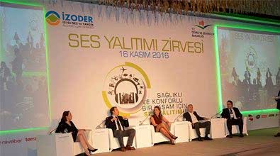 İZODER ‘SES YALITIMI ZİRVESİ’ile Gürültü Kirliliğine Karşı Farkındalık Seferberliği Başlattı